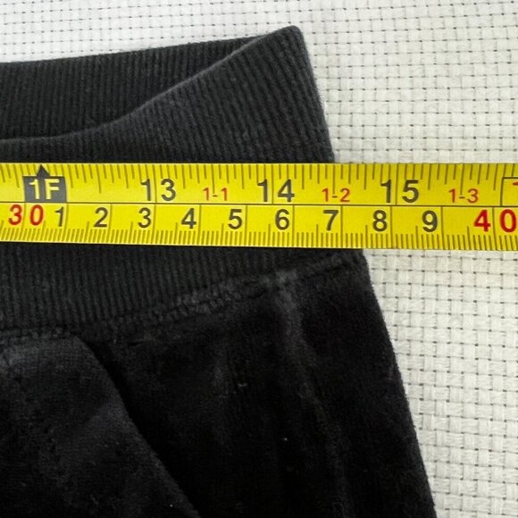 Vtg Y2K Tommy Girl Womens Velour Velvet Lounge Pants Pockets 90s Medium READ - Picture 5 of 9